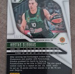 Panini Prizm Euroleague 2025 Kostas Sloukas card new