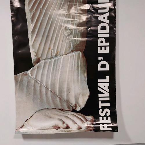 Festival of Epidaurus 1977 poster like new