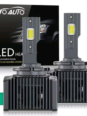 LED Headlight Bulbs D1S/D1R new, high quality set of 2