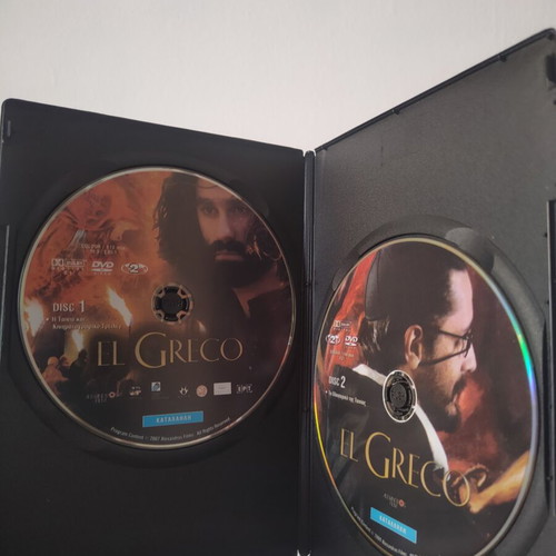 El Greco DVD like new with subtitles