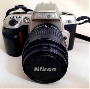 φωτογραφική NIKON F60 με φακό NIKON AF NIKKOR 35-80mm