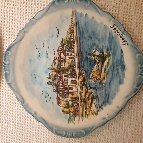 Decorative plate handmade new