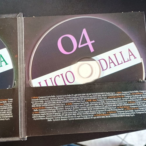 Lucio Dalla The Best Of CD used, foreign pop