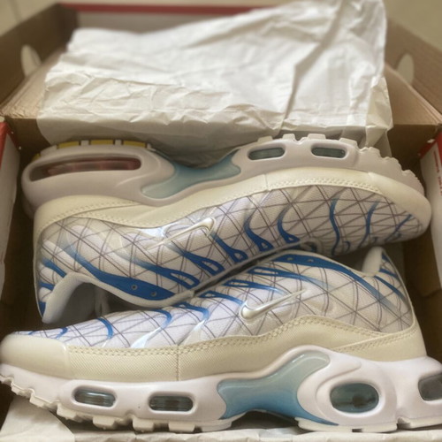 Nike Tn Marseille sneakers size 44 EU new, white and blue