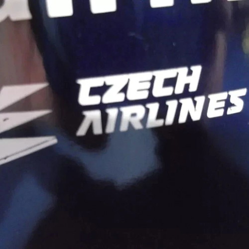 Vintage CSA Czech Airlines Ceramic Mug used by Paolo Roncci Collezione Italia