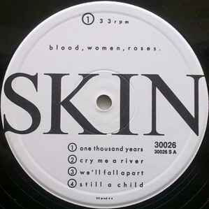Skin Blood, Women, Roses vinyl record used, electronic