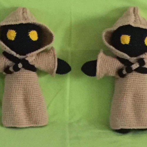Little Jawa figures made to order, set of 2