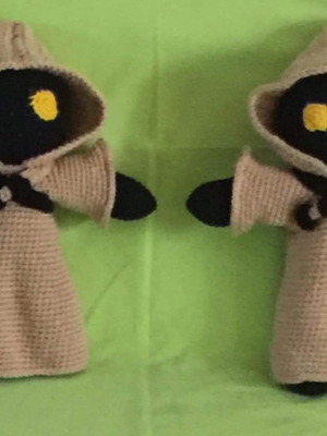Little Jawa figures made to order, set of 2