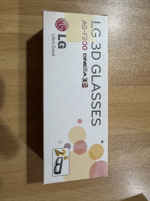 Γυαλιά LG 3D Glasses x2 για τηλεόραση καινούργια AG-F200