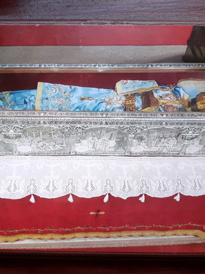 Ξύλινη εικόνα Αγίου Ιωάννου του Ρώσου καινούργια