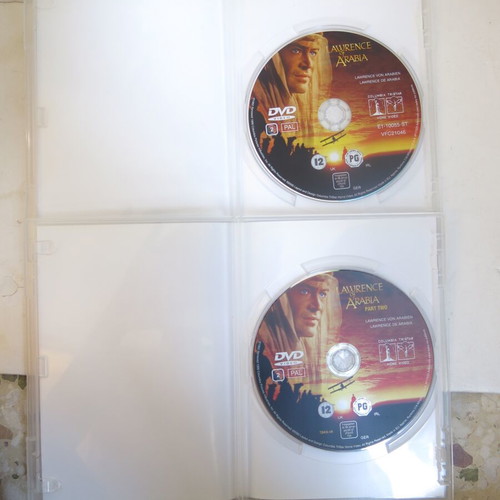 Lawrence of Arabia 2-DVD set used, 1962 adventure drama