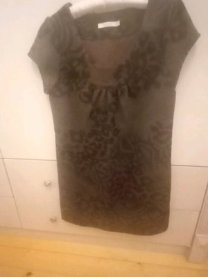 Women's mini dress brown like new