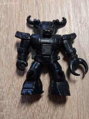 Teratomaxoi Greek Battle Beasts Black Bull Minotaur figure like new
