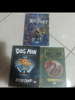 Children's books like new (Harry Potter, Dog Man, Fantastic Beasts)