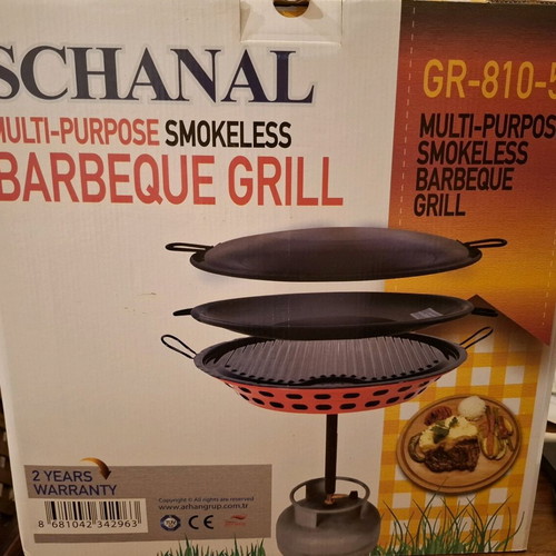 Portable LPG Barbecue Grill new, 3kg bottle