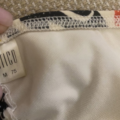 Mystico Triangle Bikini Top like new, multicolor, size M