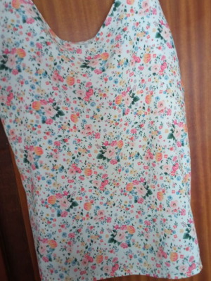 Floral top in A-line shape
