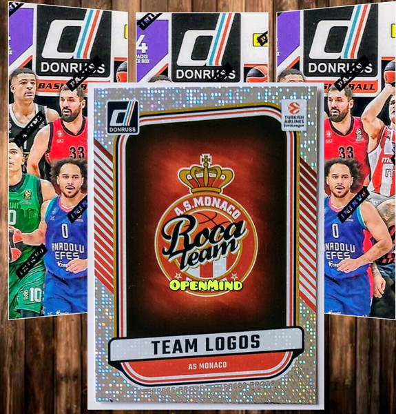 TEAM LOGO PRESS PROOF MONACO - DONRUSS EUROLEAGUE 2024-25