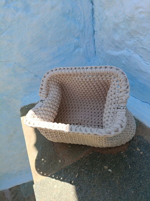 Clutch bag handmade from scratch, new, multicolor