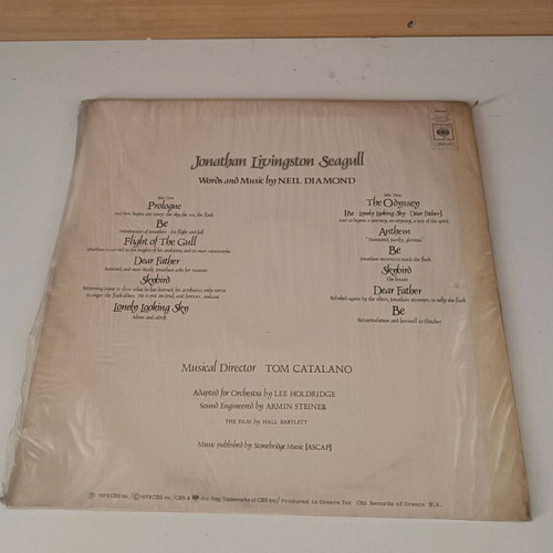 Neil Diamond Jonathan Livingston Seagull vinyl used
