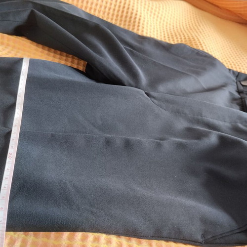 Black fabric formal pants like new, size small xsmall