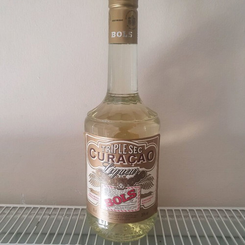 Triple Sec Curaçao Bols liqueur 39% 75cl new, sealed