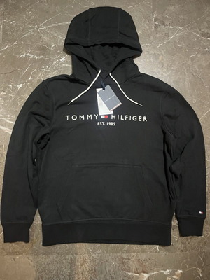 Tommy Hilfiger hoodie new, black, size S