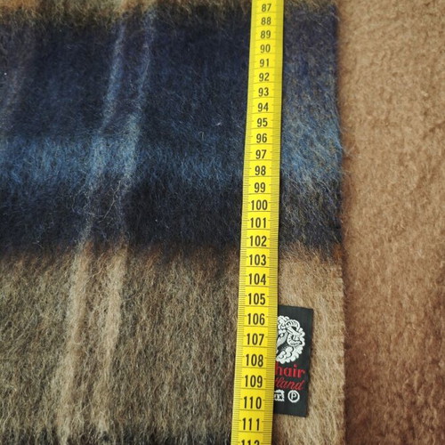 Vintage Mohair & Shetland wool scarf made in Germany