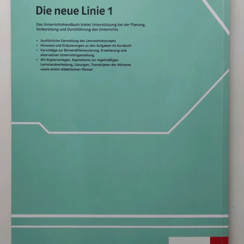 Die neue Linie 1 A1 Unterrichtshandbuch like new, German learning book for teachers