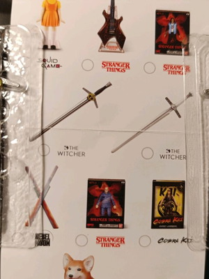 Witcher Minibrands Netflix miniatures set new