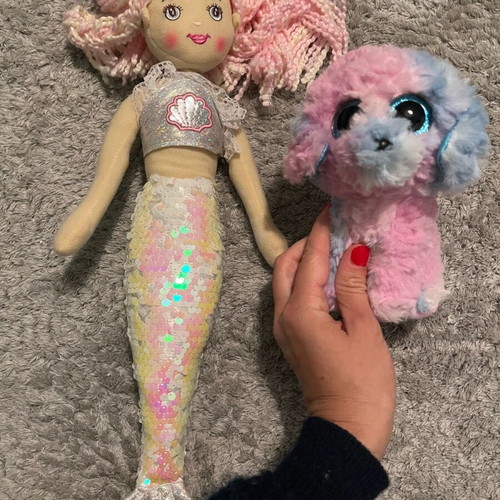 Mermaid unused, set of 2 pieces