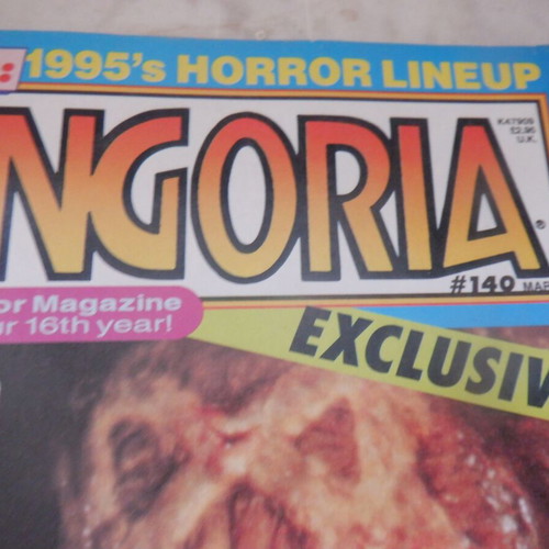 Fangoria horror magazine like new, multiple issues available