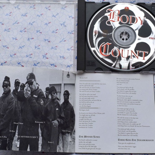 Body Count CD used, Crossover Hardcore 1992