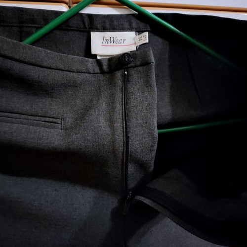 InWear women's pants used, dark gray, size 36