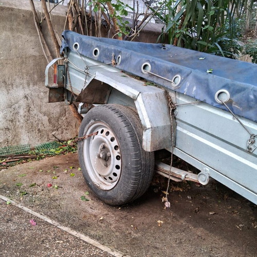 Trailer without papers used 2x1.05x0.80