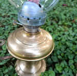 Oil lamp 1925 solid brass like new