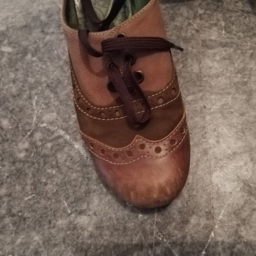 Wonders Anatomical Spanish Leather Shoes Size 37 Like New