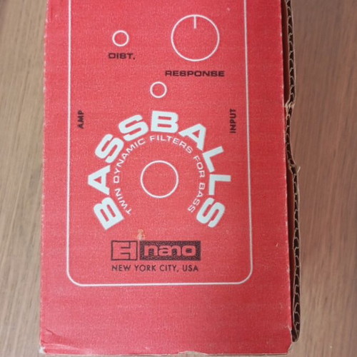 Bass Balls effect pedal used for bass and guitar