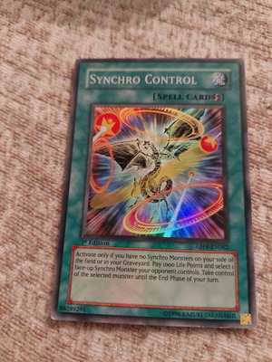 Yu-Gi-Oh Synchro Control super rare σαν καινούργιο