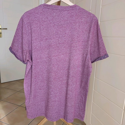Ted Baker men's T-shirt like new, size L, pink purple