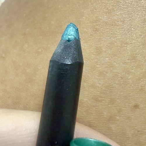 Erre Due Silky Eye Liner Pencil Metallic Dark Green Blue Soft