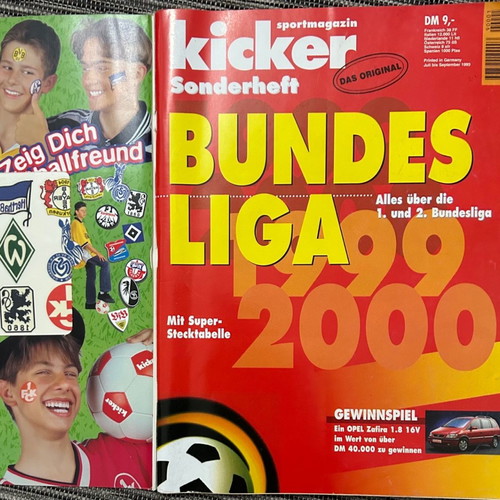 KICKER Annual Almanac 1999-2000 magazine, very good condition