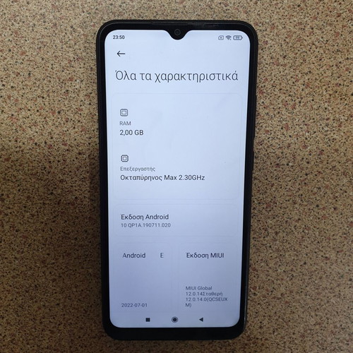 Redmi 9C NFC 32 GB smartphone like new, black, dual SIM, Android