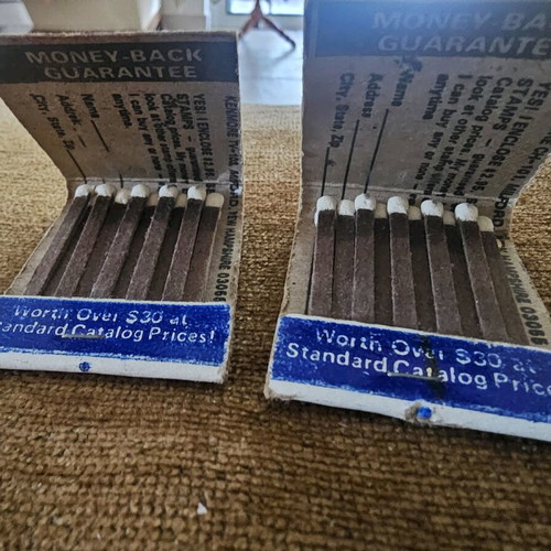 Collectible matches with President JFK, Prince Charles and Princess Diana like new