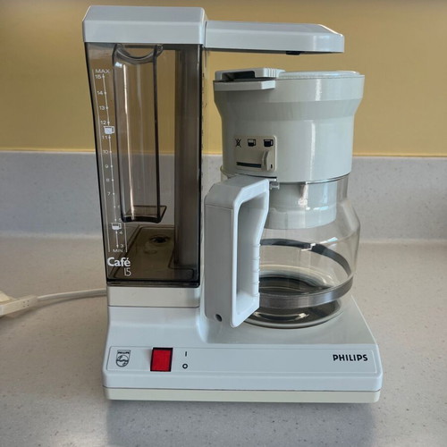 Philips filter coffee maker used, 850W, 15-cup capacity
