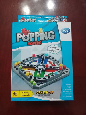 Popping Movers Grab and Go board game