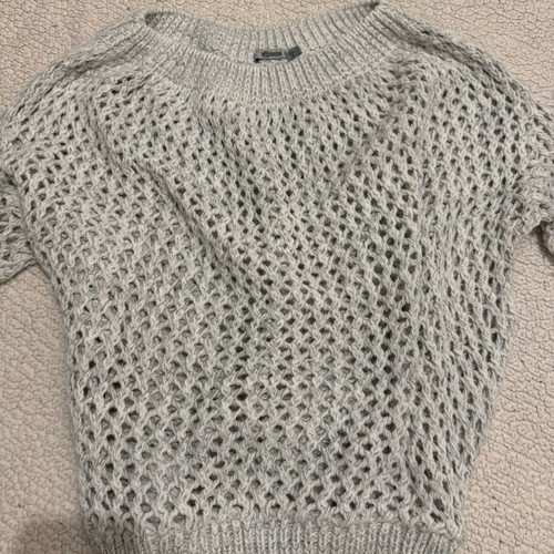 Stradivarius knitted sweater gray like new