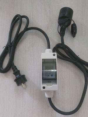 Professional Mobile Electricity Meter DDM15SC IP67 new, portable wattmeter 60A