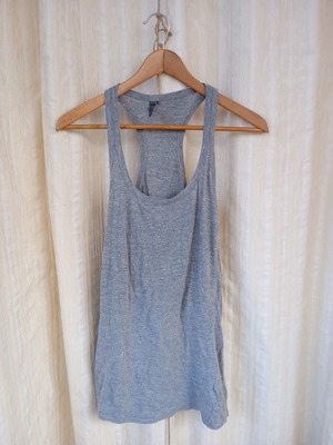 Bershka Gray Tank Top like new, size M