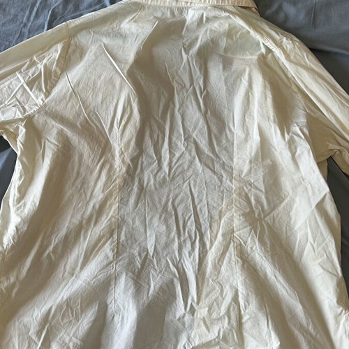 Vertice women's shirt 4XL used, off-white with embroidery
